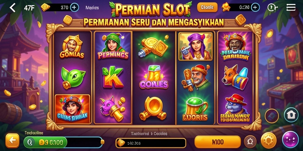 Tampilan gameplay <strong>47F</strong> dengan grafis slot yang menawan.