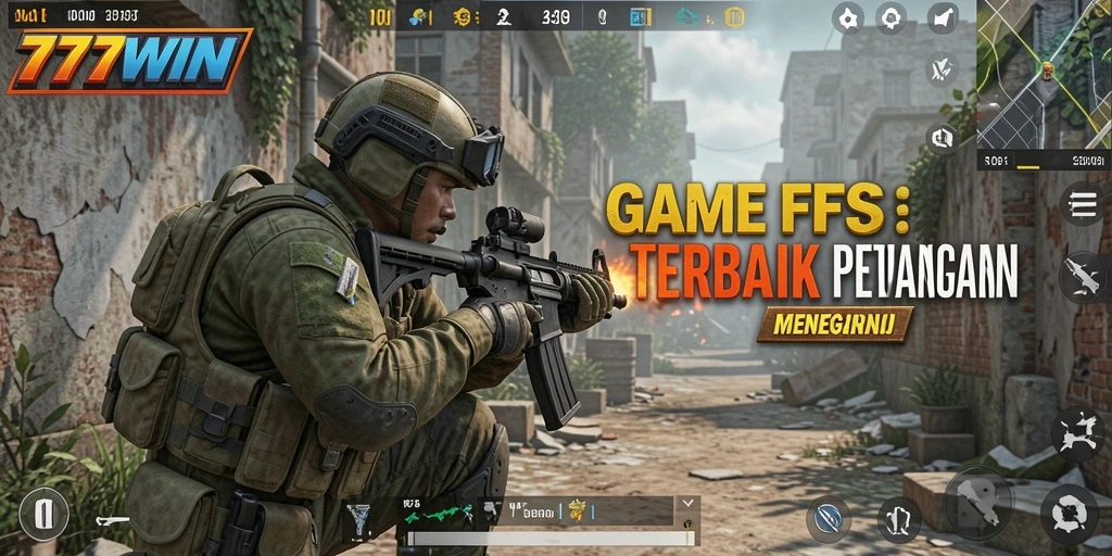 Screenshot menunjukkan aksi seru dalam gameplay FPS intens.