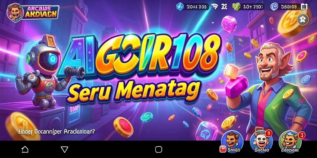 Tampilan gameplay seru dan interaktif dari GACOR108 yang memukau.