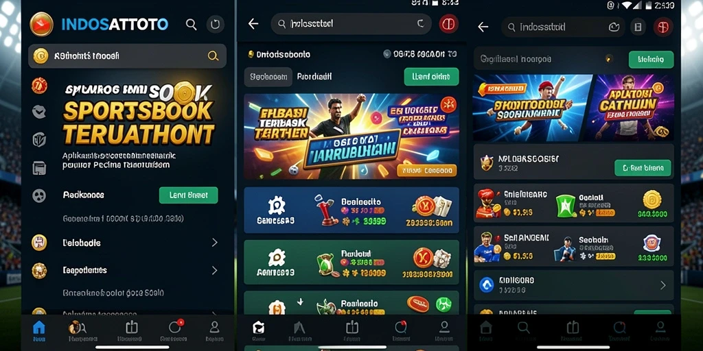 Tampilan menarik dari gameplay taruhan olahraga di INDOSATTOTO.