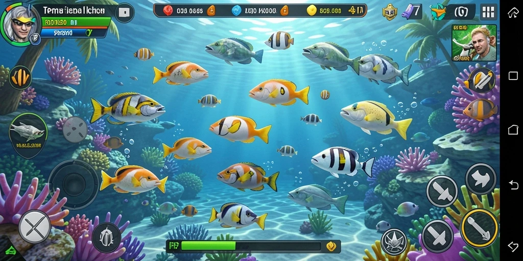 Gameplay seru menangkap ikan dengan senjata di PP7.